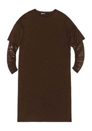 Bimba y Lola long sleeve dress - Brown