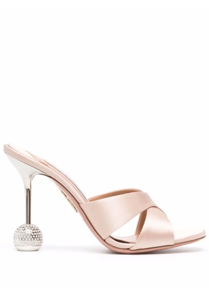 Aquazzura Yes Darling mules - Pink