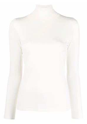 Liska fine-knit roll-neck jumper - Neutrals
