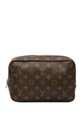 Louis Vuitton Pre-Owned 1992 Monogram Trousse Toilette 23 clutch bag - Brown