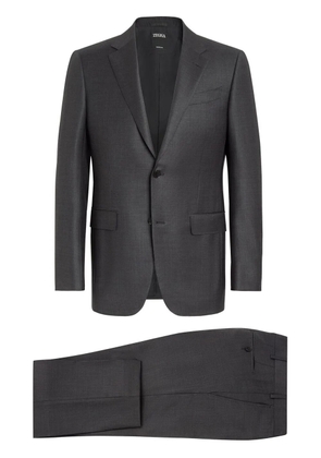 Zegna Trofeo single-breasted wool suit - Grey
