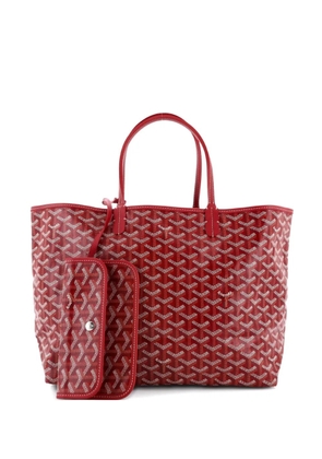 Goyard Pre-Owned Saint Louis Coated Canvas PM tote bag - Red