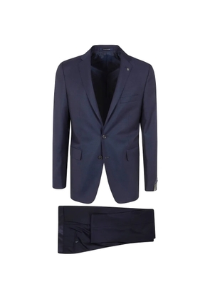 Tagliatore notched-lapel suit - Blue