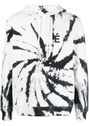 Études Studio Klein tie-dye print hoodie - White