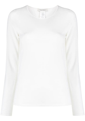 Le Tricot Perugia crew-neck wool sweater - White