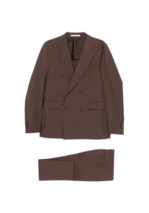 Tagliatore double-breasted suit - Brown