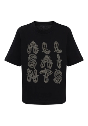 AllSaints Ella Lisa beaded T-shirt - Black