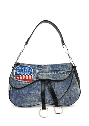 Christian Dior Pre-Owned 2001 Speedway Saddle handbag - Blue