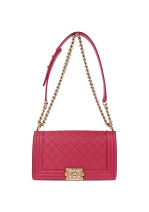 CHANEL Pre-Owned medium Boy chain shoulder bag - Pink