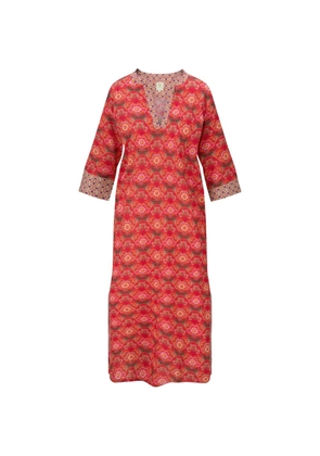 PIP STUDIO floral print nightdress - Red