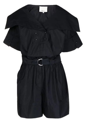 3.1 Phillip Lim wide-collar playsuit - Black