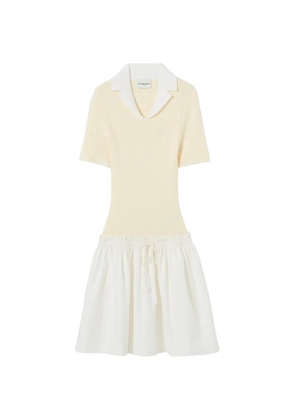 Claudie Pierlot collared mini dress - Neutrals