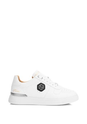 Philipp Plein T-REX logo-plaque sneakers - White