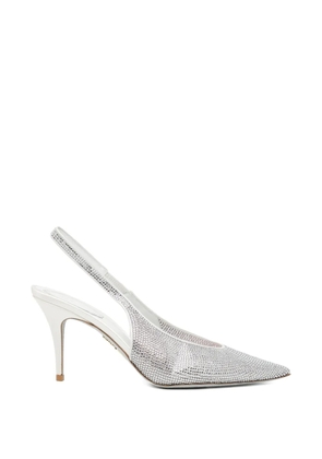 René Caovilla Jinny slingback 80 - White