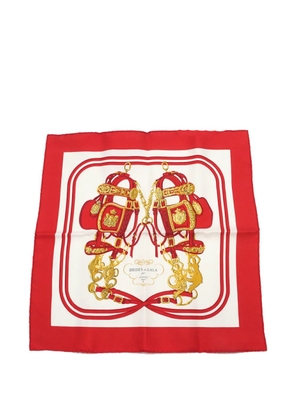 Hermès Pre-Owned 2010-2025 Brides De Gala Silk handkerchief - Red