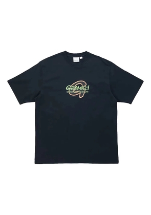 Gramicci logo-detail crew-neck T-shirt - Black