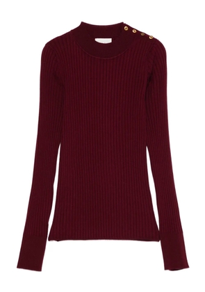 Forte Forte ribbed-knit top - Red