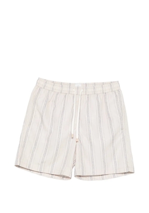 Eleventy striped-pattern swim shorts - Neutrals