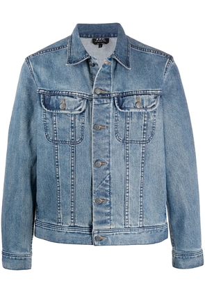 A.P.C. classic denim jacket - Blue