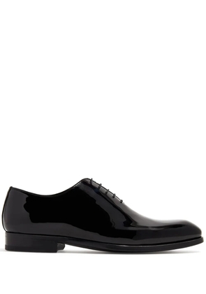 Magnanni varnished effect oxford shoes - Black