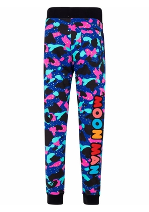 A BATHING APE® x Kid Cudi 'Camo' track pants - Purple