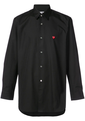 Comme Des Garçons Play heart logo shirt - Black