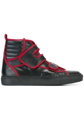 Raf Simons trimmed high-tops - Black