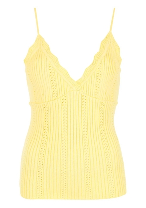 Olympiah Alfredo knitted top - Yellow