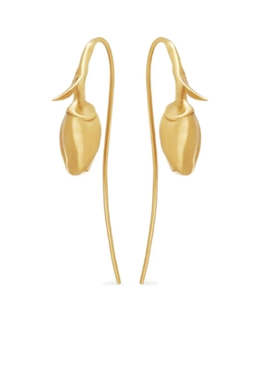 ERDEM Bloom loop earrings - Gold