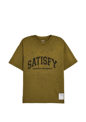 Satisfy Mothtech cotton T-shirt - Green