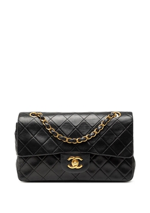 CHANEL Pre-Owned 1991-1994 Small Classic Lambskin Double Flap shoulder bag - Black