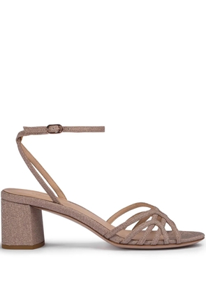 Le Silla Resort glittered sandals - Neutrals