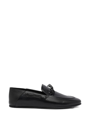 Bally Eclat grained-leather loafers - Black