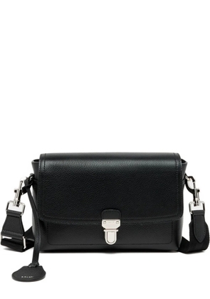 Bally Capitol grained leather messenger bag - Black
