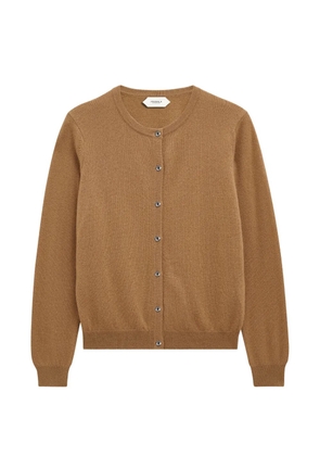 Pringle of Scotland crew-neck cashmere cardigan - Brown