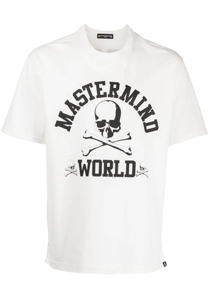 Mastermind Japan logo-print T-shirt - White