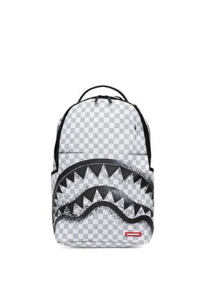 Sprayground shark-print backpack - White