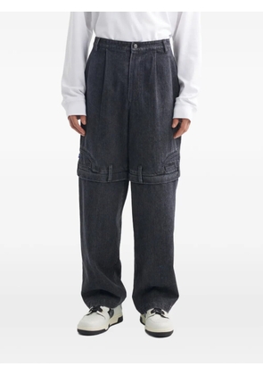 Off Duty pleated eararn jeans - Grey