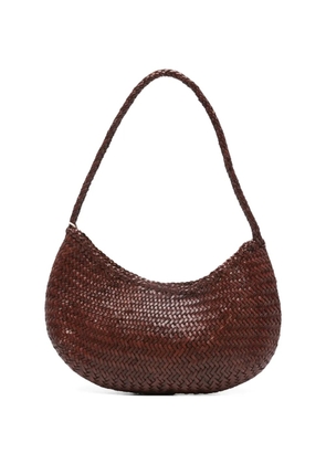 DRAGON DIFFUSION Nova Luna braided-handle tote bag - Brown