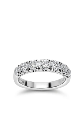 LEO PIZZO 18kt white gold Anniversary diamond ring - Silver