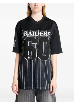 NEW ERA CAP Las Vegas Raiders pinstripe T-shirt - Black