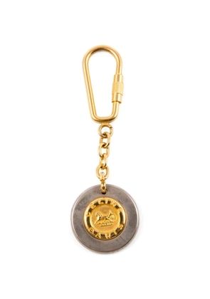Celine Pre-Owned 1980s round-design key ring - Gold