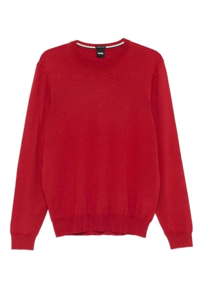 BOSS crew neck sweater - Red