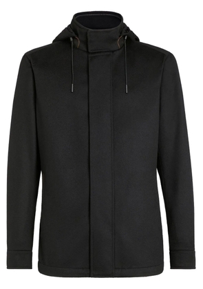 Zegna Elements Cima Oasi cashmere over jacket - Black