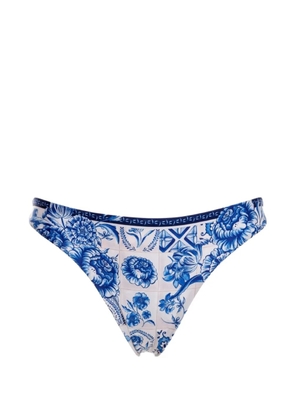 Agua Bendita Ilu reversible bikini bottom - White