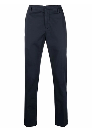 DONDUP cropped slim-fit chinos - Blue