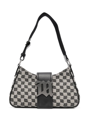 MISBHV monogram jacquard shoulder bag - Grey