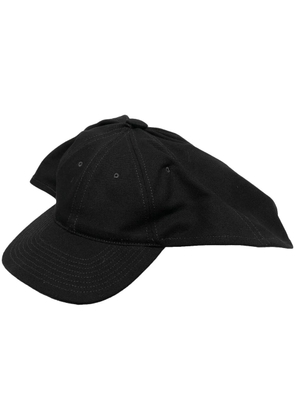 Raf Simons ear flap baseball cap - Black