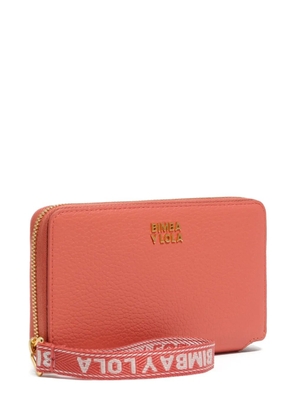 Bimba y Lola zip-around leather wallet - Pink