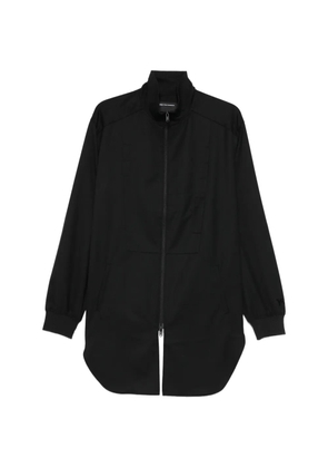 Y-3 zip-up coat - Black